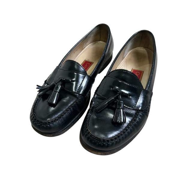 Cole Haan Men’s Size 9 Black Leather City Pinch Tassel Slip-on Loafer main image 5